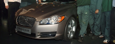  Jaguar’s First 2008 XF Sedan Rolls Off Production Line