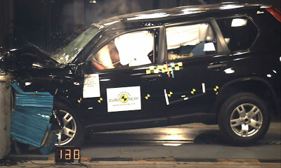  EuroNCAP: 2008 Nissan X-Trail Receives 4 Start Rating