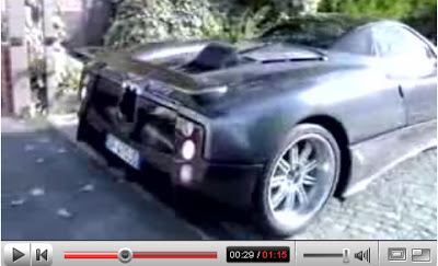  Pagani Zonda C9 Prototype Caught On Video