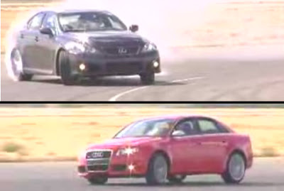  Video: Lexus IS-F vs Audi RS4