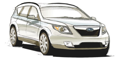  2009 Subaru Forester Sketch