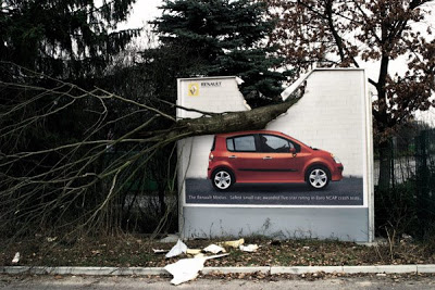  Renault Modus Outdoor Advert: “Unbreakable”