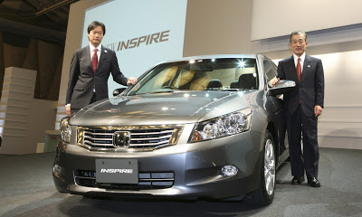  Honda Introduces 2008 Inspire In Japan
