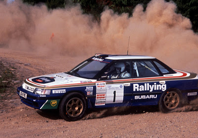  Colin McRae’s 1992 Subaru Legacy Rally Car For Sale