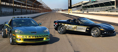  GM Unveils Corvette Z06 E85 Concept & Corvette 30th Anniversary Pace Car