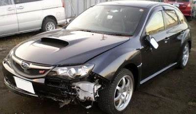  08 Subaru Impreza WRX STi: First Crash?