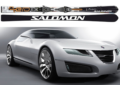  Salomon Aero X Ski: Inspired From The Saab Aero X Concept