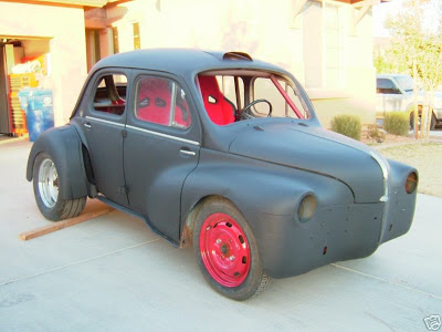  Utterly Crazy: Renault 4CV With Subaru 2.0L Twin-Turbo Boxer Engine