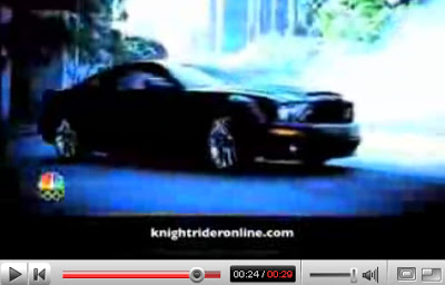  2008 Knight Rider Movie: Second Teaser Spot Released