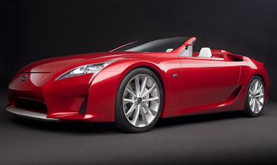  Detroit Show: 2008 Lexus LF-A Roadster High-Res Image Gallery