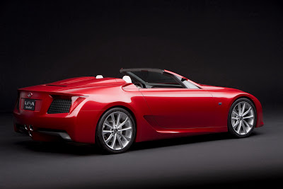  Detroit Show: Lexus LF-A Roadster Concept Update – Now, With Press Release
