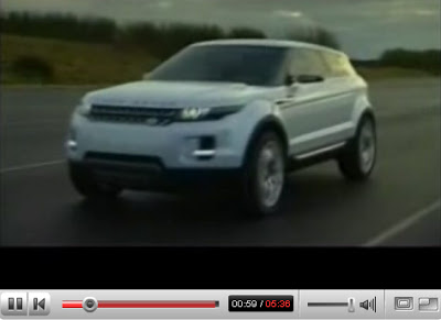  Video: Land Rover LRX Concept Driving & Static Footage