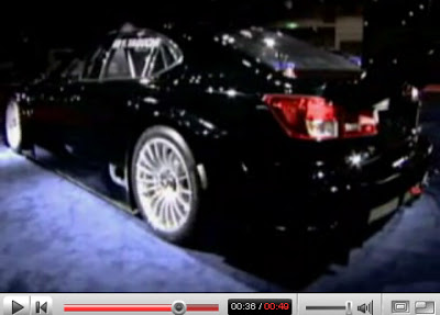  Video: Lexus IS-F Racing Concept