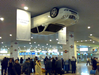  Mercedes-Benz E-Class… Hanging Out At Moscow Airport