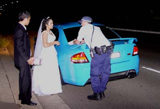  Aussies Rule: Bridal Car Confiscated For Drag Racing!