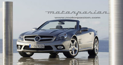  2009 Mercedes-Benz SL Facelift: Official Shots?