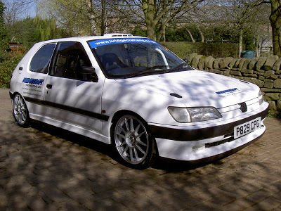  Peugeot 306 with 407HP Mazda RX-7 Turbo 13B Engine