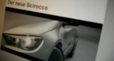  Volkswagen Scirocco Coupe Brochure Leaks on the Net