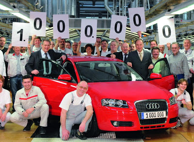  Audi Builds 1 Millionth 2nd-Generation A3