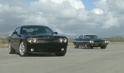  Video: Top Gear Magazine 2009 Dodge Challenger SRT8 & 1970 Challenger Photo Shoot Out