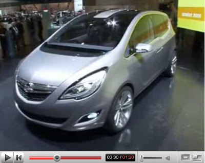  Geneva Video: Opel Meriva Concept & Agila Minicar