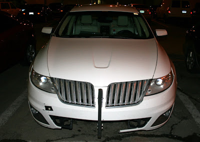  Battered 2009 Lincoln MKS Sedan Caught Testing in Detroit