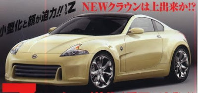  Nissan 370Z Rendering From Japanese Car Mag