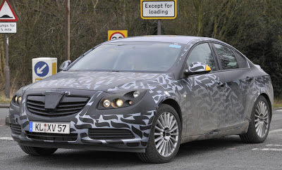  2009 Opel Insignia: Official Spy Shots and Details on the Creation of Camouflaged Prototypes!