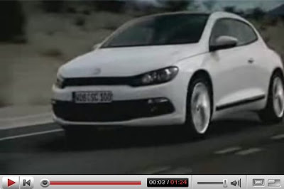  2009 Volkswagen Scirocco Coupe Driving & Static Footage