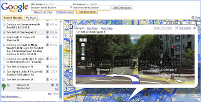  Google Maps Directions Gets Street View Imagery Aid