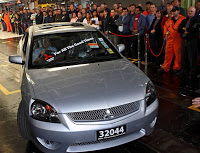  Last Aussie Built Mitsubishi Auctioned for $100,000 AUD
