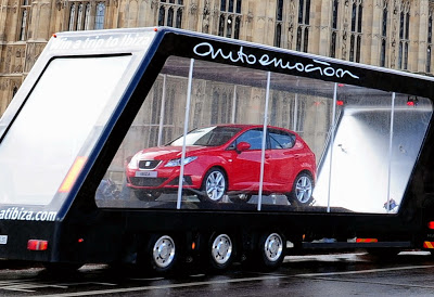  New SEAT Ibiza Hits the Road Aboard a Truck