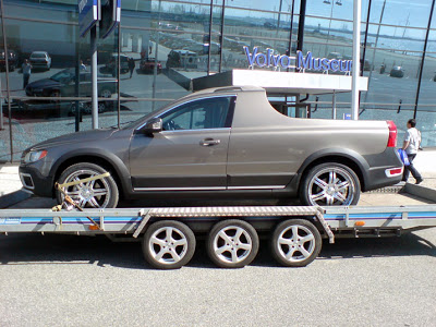  Volvo XC70 Pickup Truck Spotted Outside Volvo’s Museum!