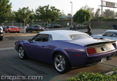  Cuda Cabriolet Concept Appears at Cars & Coffee Meeting