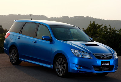  Subaru Exiga 7-Seater Minivan Officially Unveiled