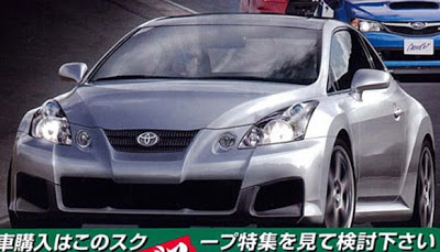  2011 Toyota Rear-Wheel-Drive Coupe Rendering