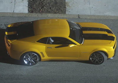  2010 Chevy Camaro SS Bumblebee from Transformers 2 Spotted Again