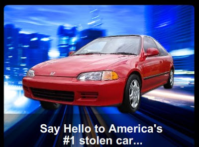  America’s Top 10 Most Stolen Vehicles: Japanese Carmakers Top the List…