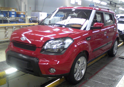  Kia Soul Crossover in Factory Guise