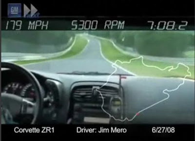  Video: Corvette ZR1 Lapping the ‘Ring in 7:26.4