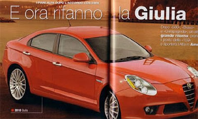  2011 Alfa Romeo Giulia: New Name and Looks for Alfa’s 159 Successor