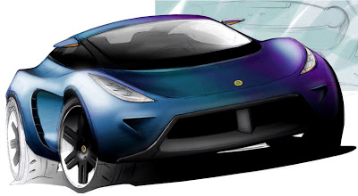  Lotus Eigne Electric Sports Car Study
