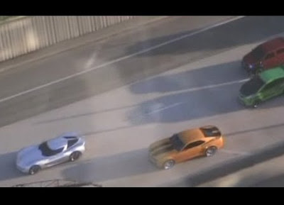  Video: 2010 Chevy Volt & Corvette Concept at Transformers 2 Movie Set