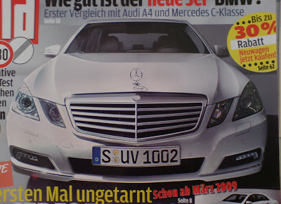  2010 Mercedes-Benz E-Class: First Official Photos?