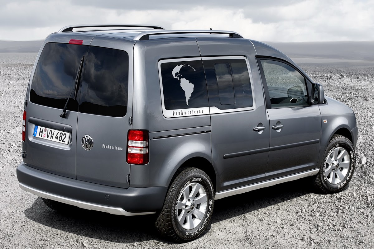 VW Caddy PanAmericana Study New Photos Carscoops