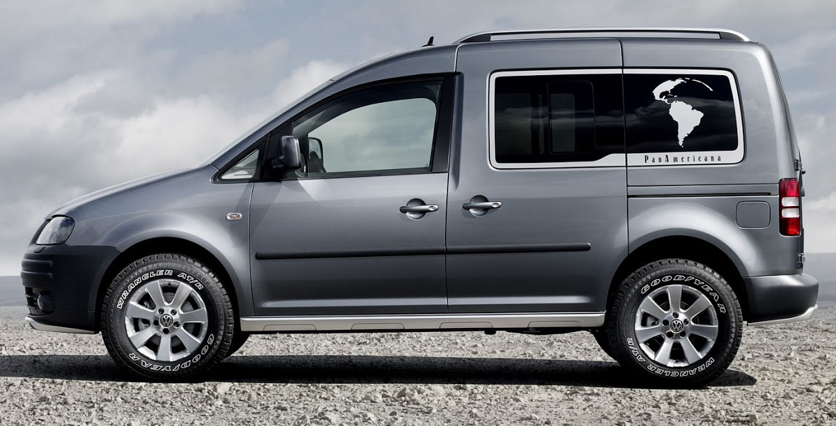 VW Caddy PanAmericana Study New Photos Carscoops
