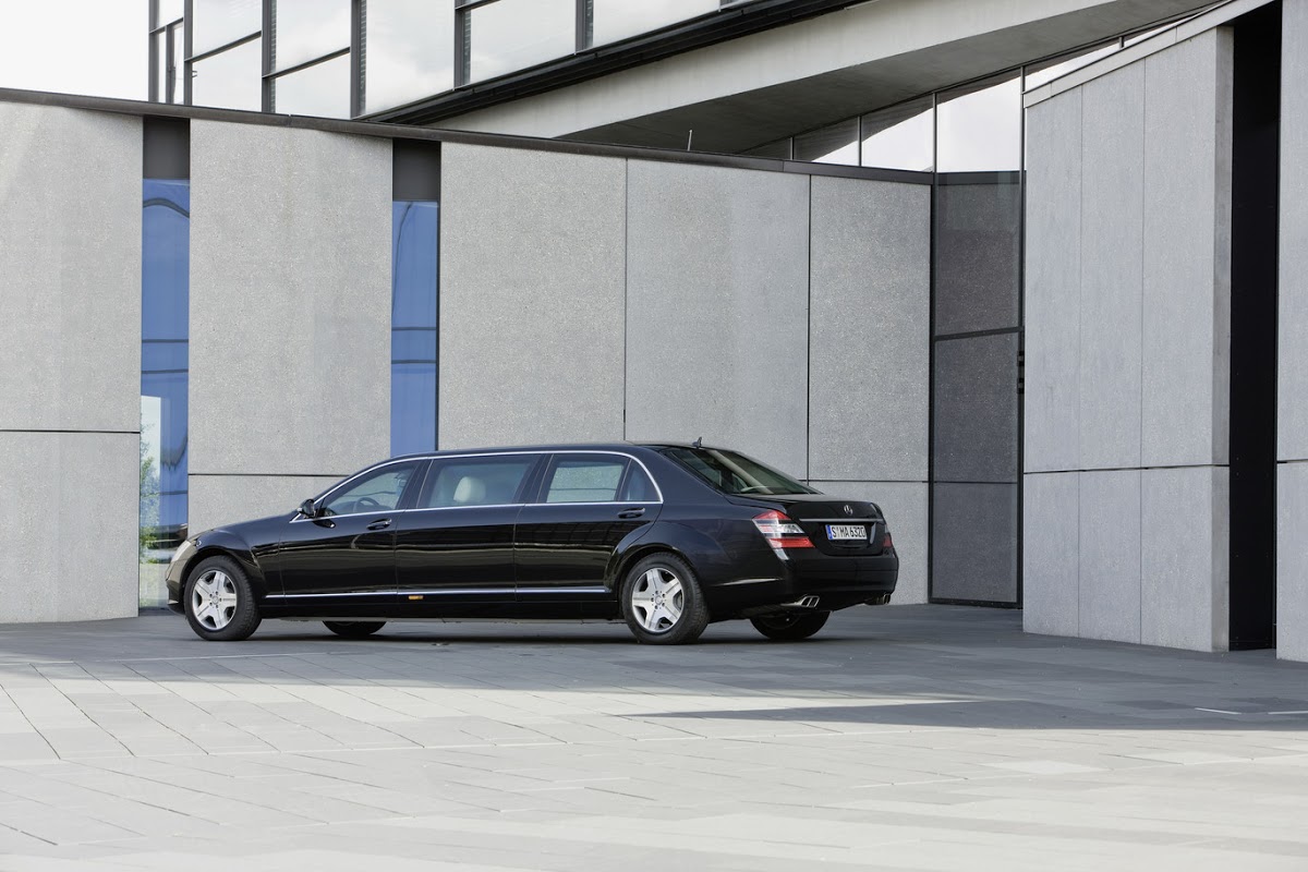 New Mercedes Benz S 600 Pullman Guard State Limo Carscoops