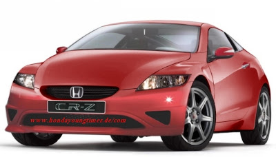  Honda CR-Z Hybrid Production Version Rendering
