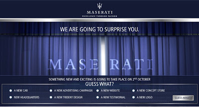  Maserati to Surprise us at the Paris Show Opening