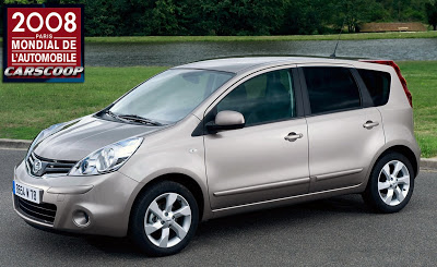  2009 Nissan Note: Facelifted Model to debut in Paris